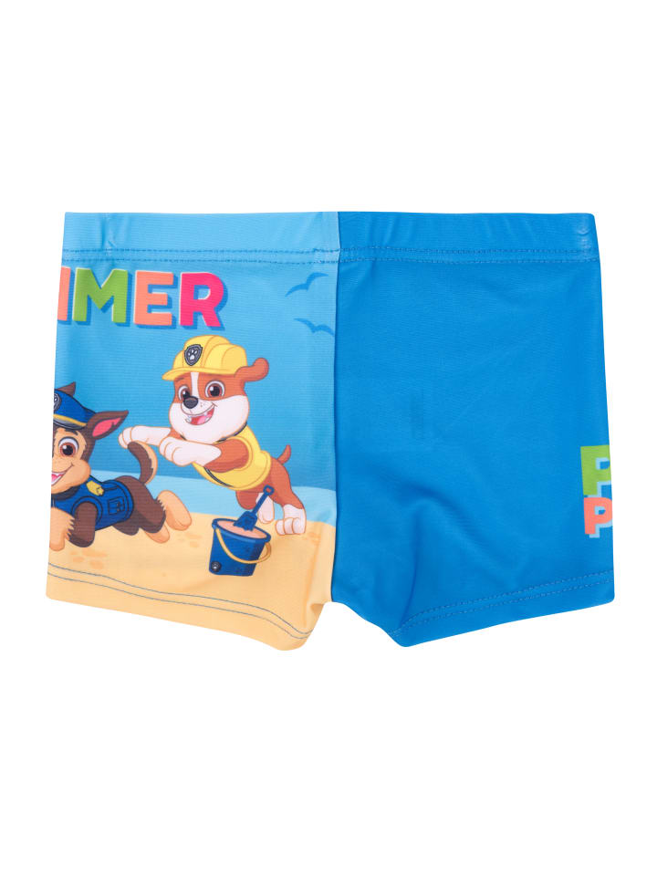 Плавки и купальные штаны Paw Patrol синего цвета — фото 2