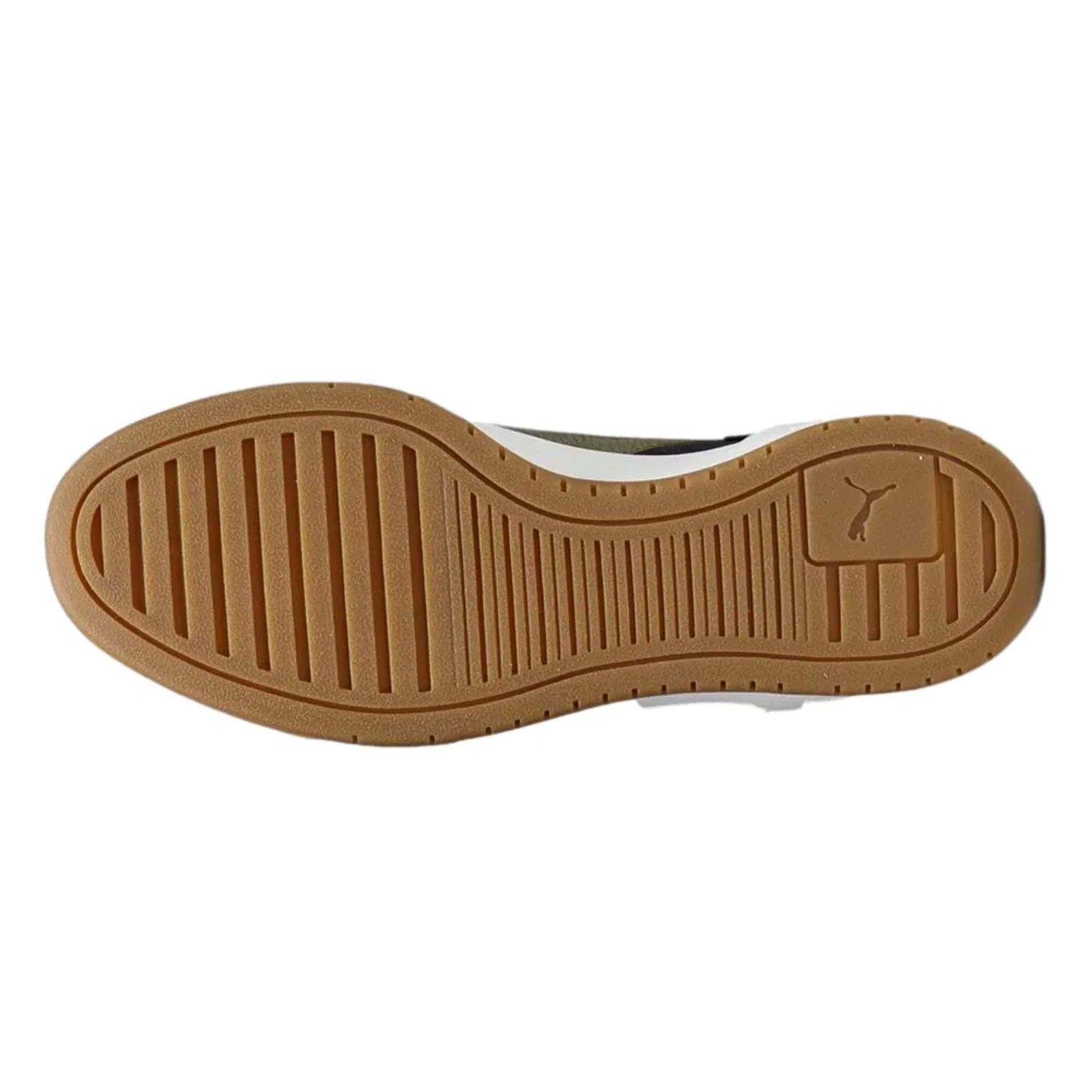 Мужские кроссовки Puma California Pro Mid Trail, черно-оливковый цвет — фото 4