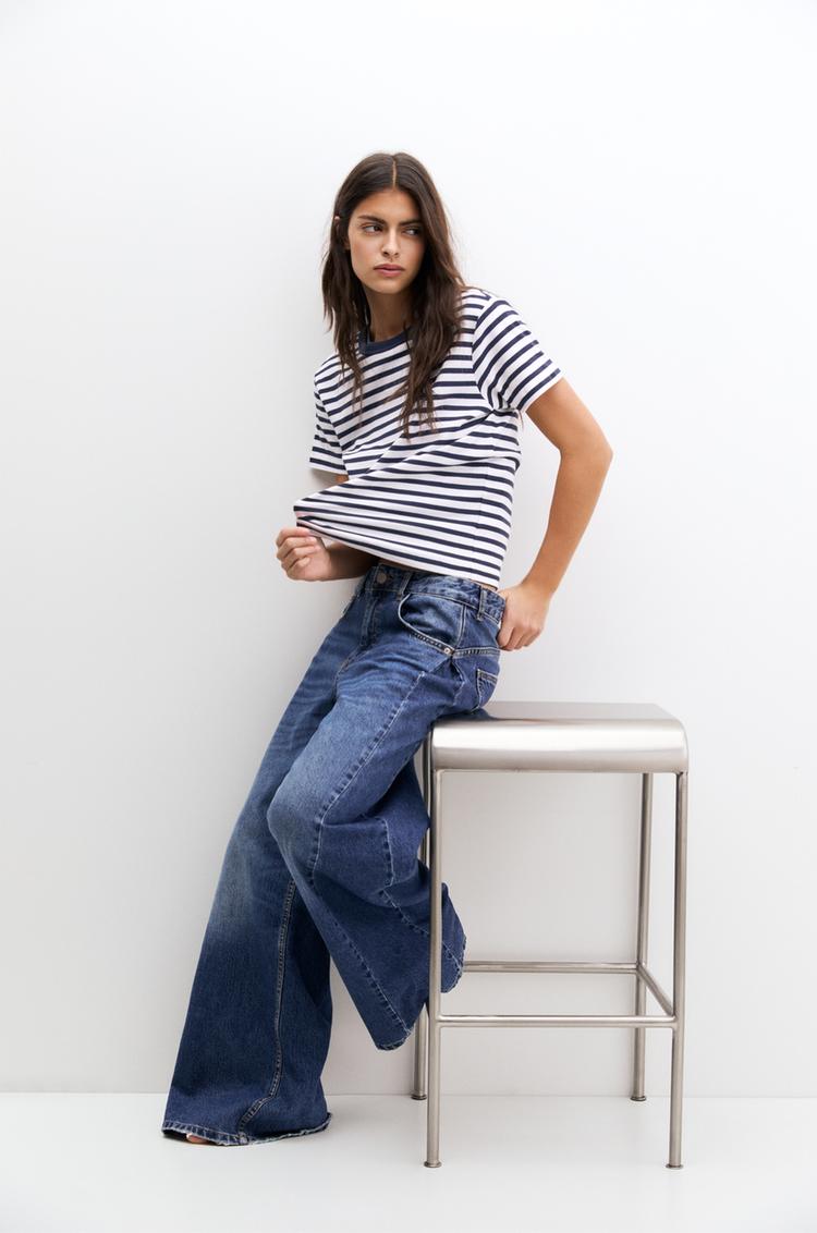 

Базовая футболка с коротким рукавом Pull And Bear, мультиколор