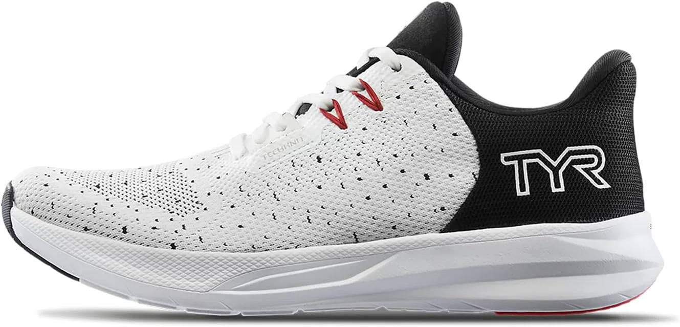 Кроссовки TYR Unisex Techknit RNR-1 Trainer Running Shoes, Wht Blk