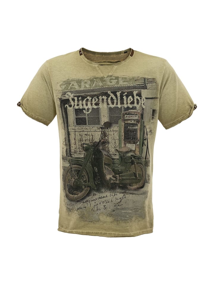 

Hangowear Футболка GRANT оливкового цвета, Зеленый, Hangowear Футболка GRANT оливкового цвета