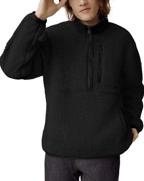 

Флисовый пуловер Renfrew Kind с высоким ворсом Canada Goose, цвет Black