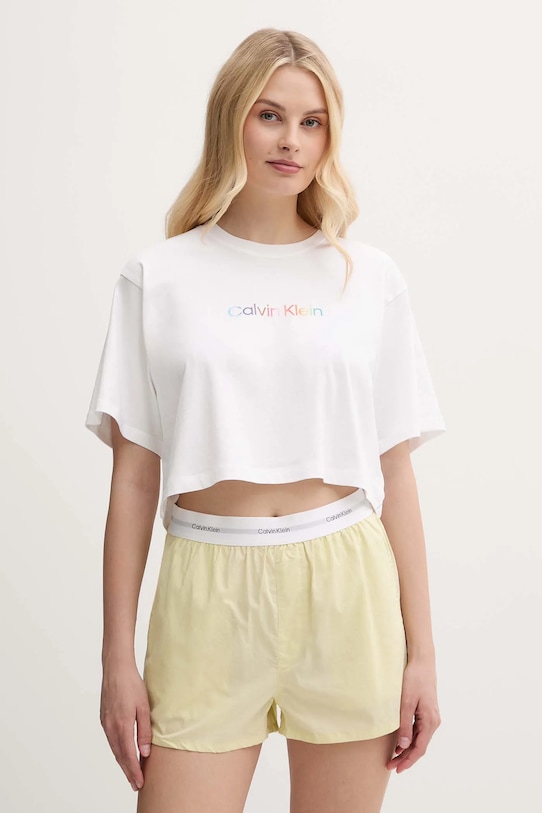 

Футболка хлопковая lounge Calvin Klein Underwear, белый