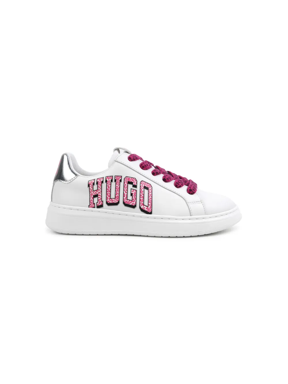 

Кроссовки с логотипом HUGO KIDS, белый