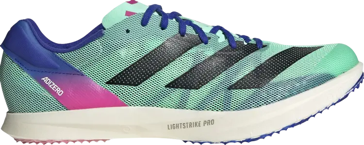 

Кроссовки Adizero Avanti TYO 'Pulse Mint Lucid Blue', зеленый