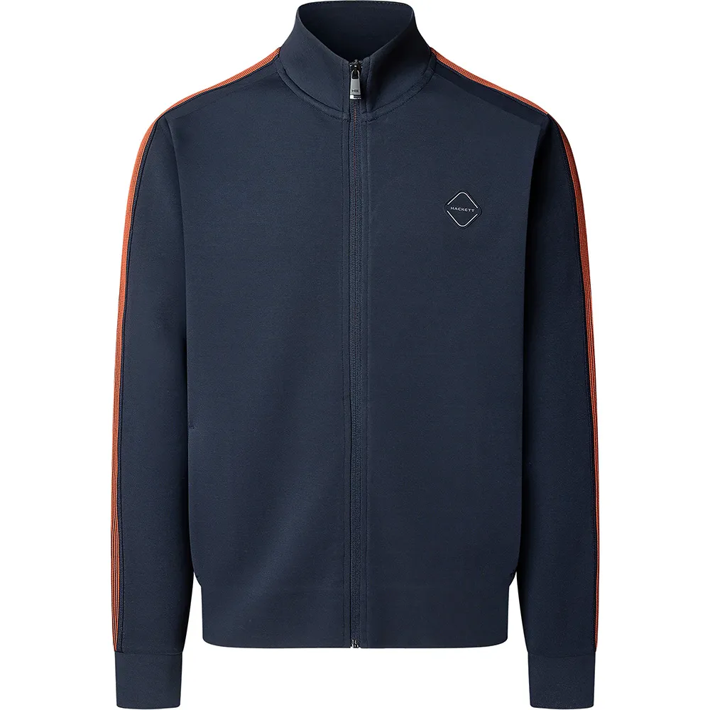 

Толстовка Hackett Lounge Track full zip, синий