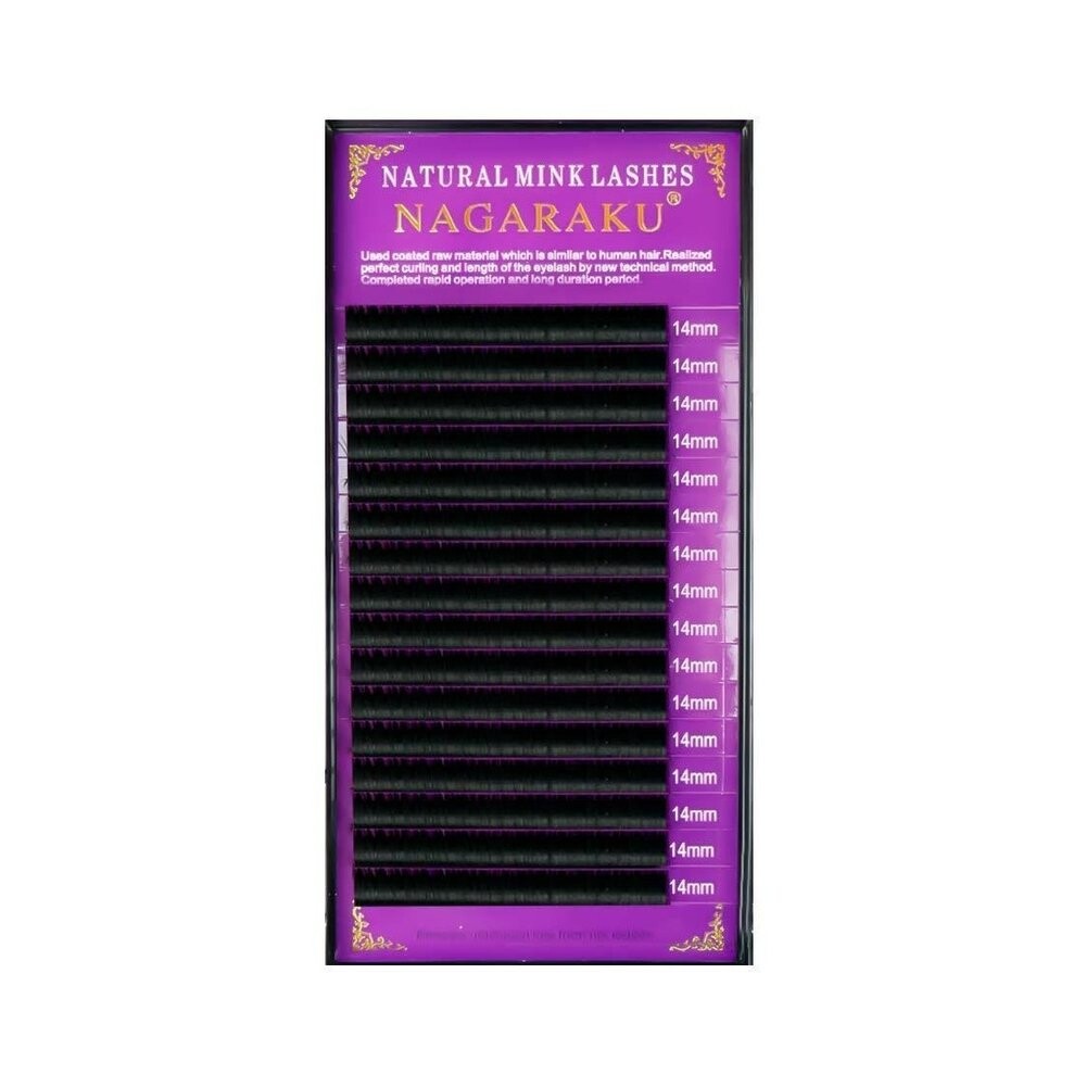 

Ресницы Nagaraku D, 0,12, 8