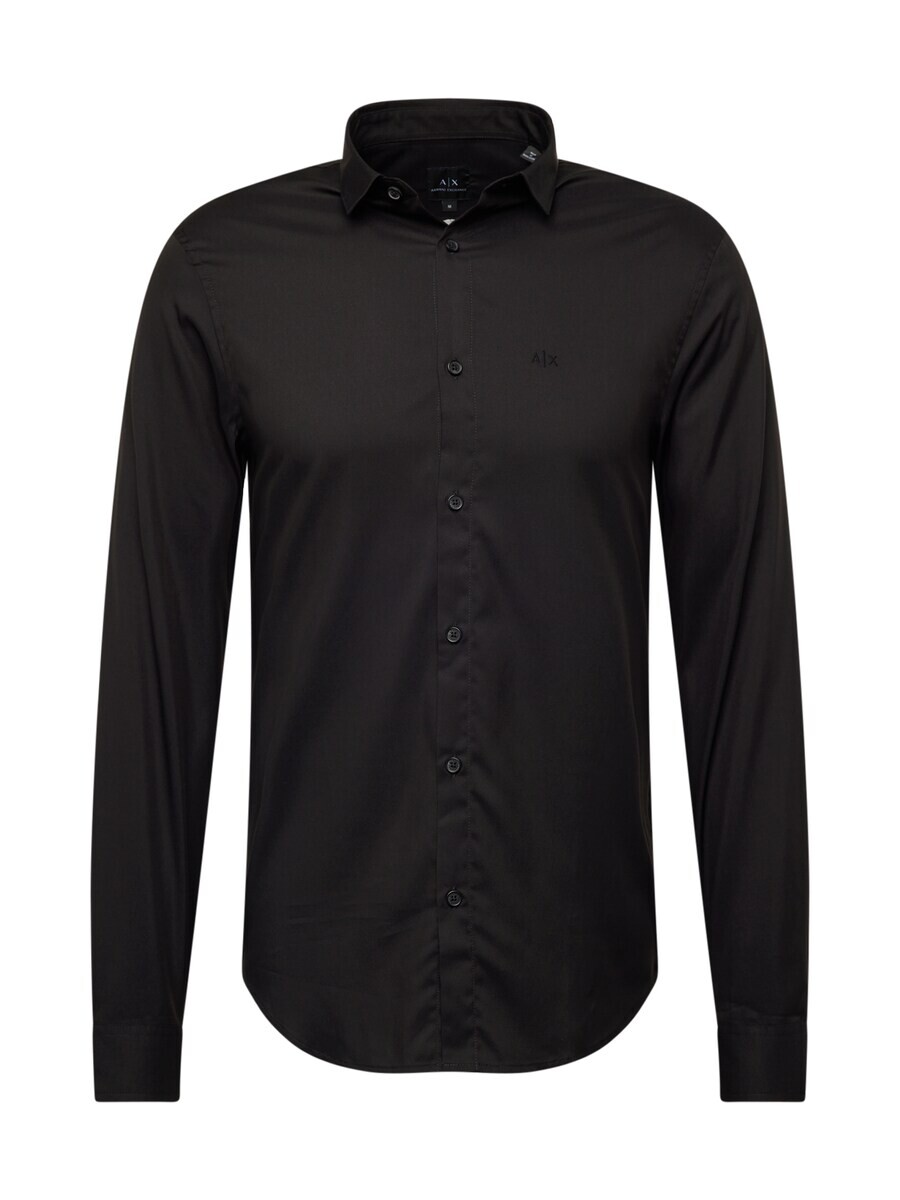 

Деловая рубашка ARMANI EXCHANGE Slim fit Business Shirt, черный