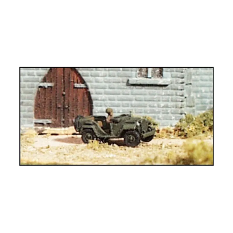 

ГАЗ 67Б, WWII Micro Armour - Russia - Softskins, ARV's, Armored Cars and Towed Guns (1:285)