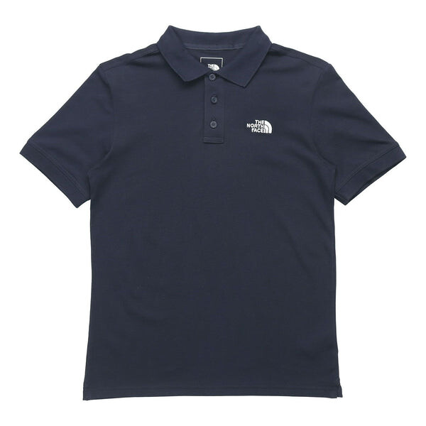 

Футболка polo t-shirts 'navy' The North Face, синий
