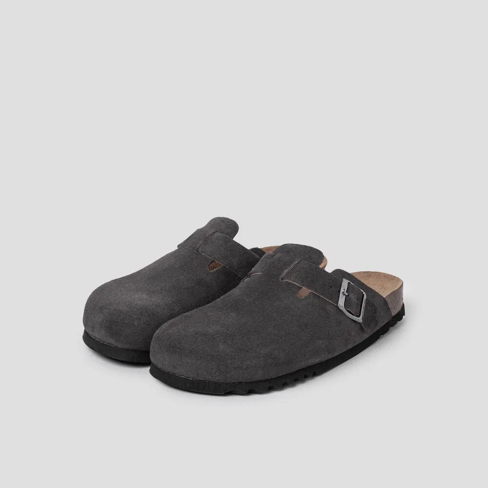 Мужские сабо Cork Clog серые от Scholl