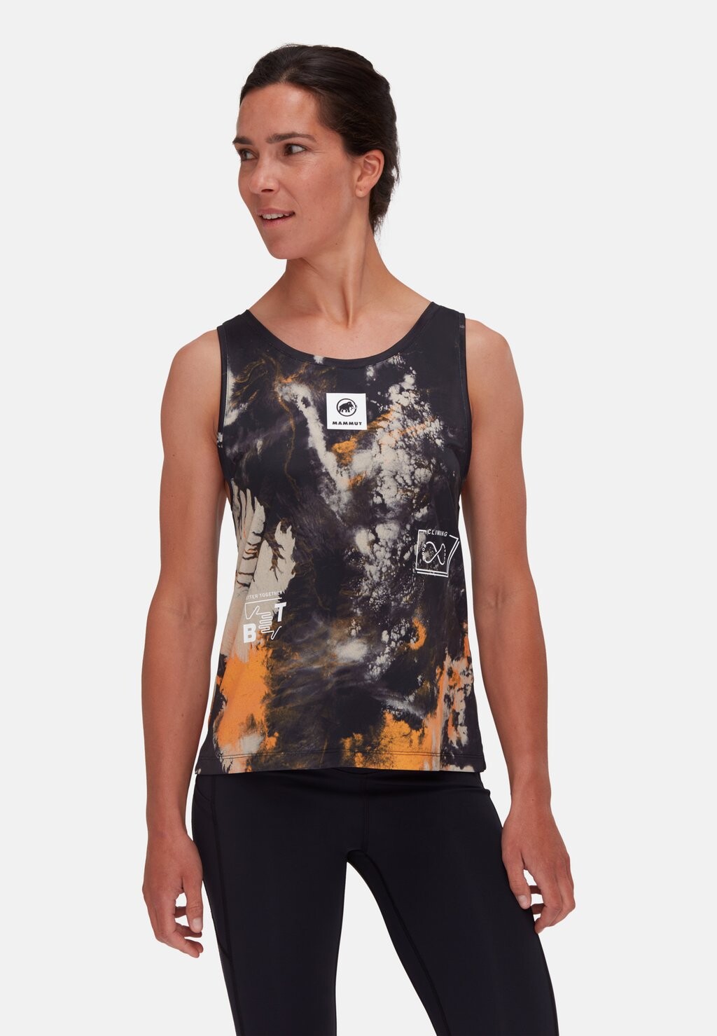 

Топ MASSONE SENDER Mammut, цвет black tangerine