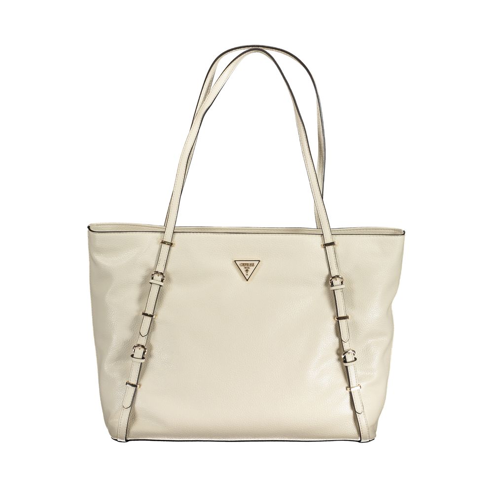 

Бежевая полиэтиленовая сумка Guess Shoes