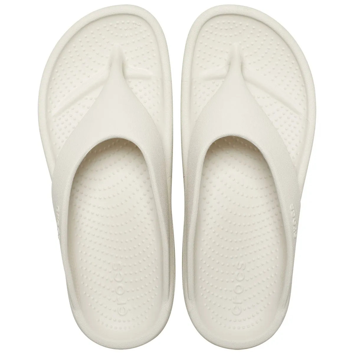 Женские шлепанцы Mellow Recovery Womens Flip W Crocs, светло-бежевый — фото 3
