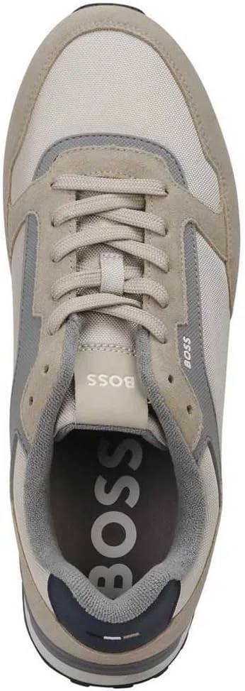 Кроссовки Boss Men's Parkour-l_Runn_sdnytRunning HUGO BOSS, Medium Beige — фото 4