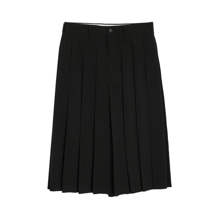 

Юбка Comme des Garçons Wool Tropical Skirt 'Black', черный