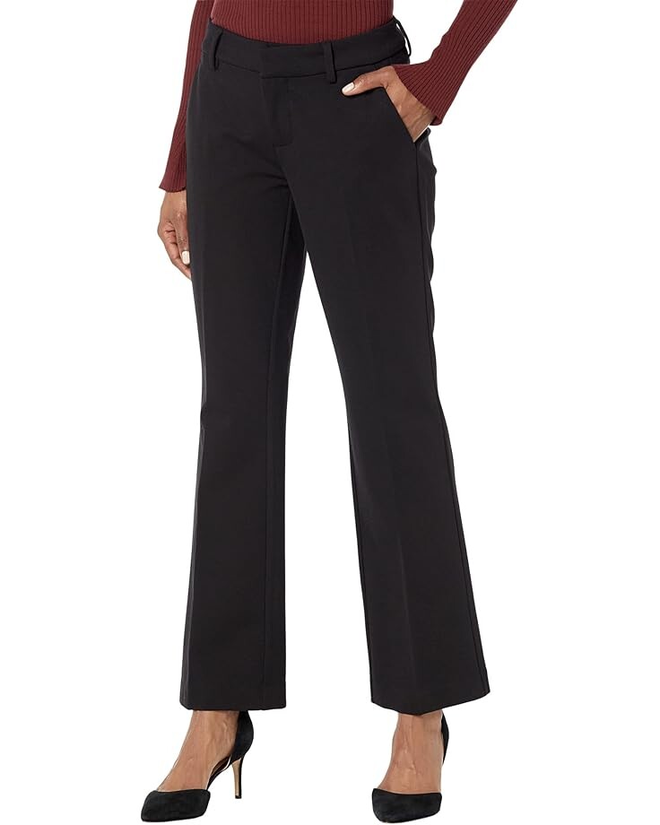 

Брюки Liverpool Los Angeles Petite Kelsey Knit Flare Trousers 29", черный