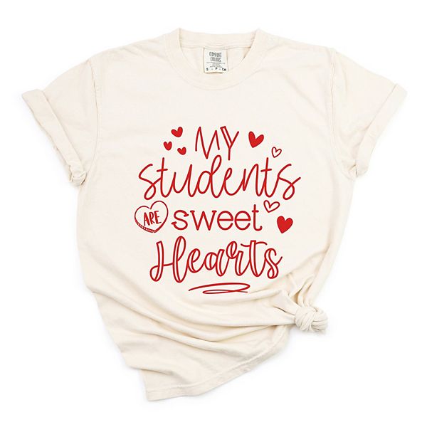 

Футболка с принтом My students are sweet hearts Simply Sage Market, Ivory, Зеленый, Футболка с принтом My students are sweet hearts Simply Sage Market, Ivory