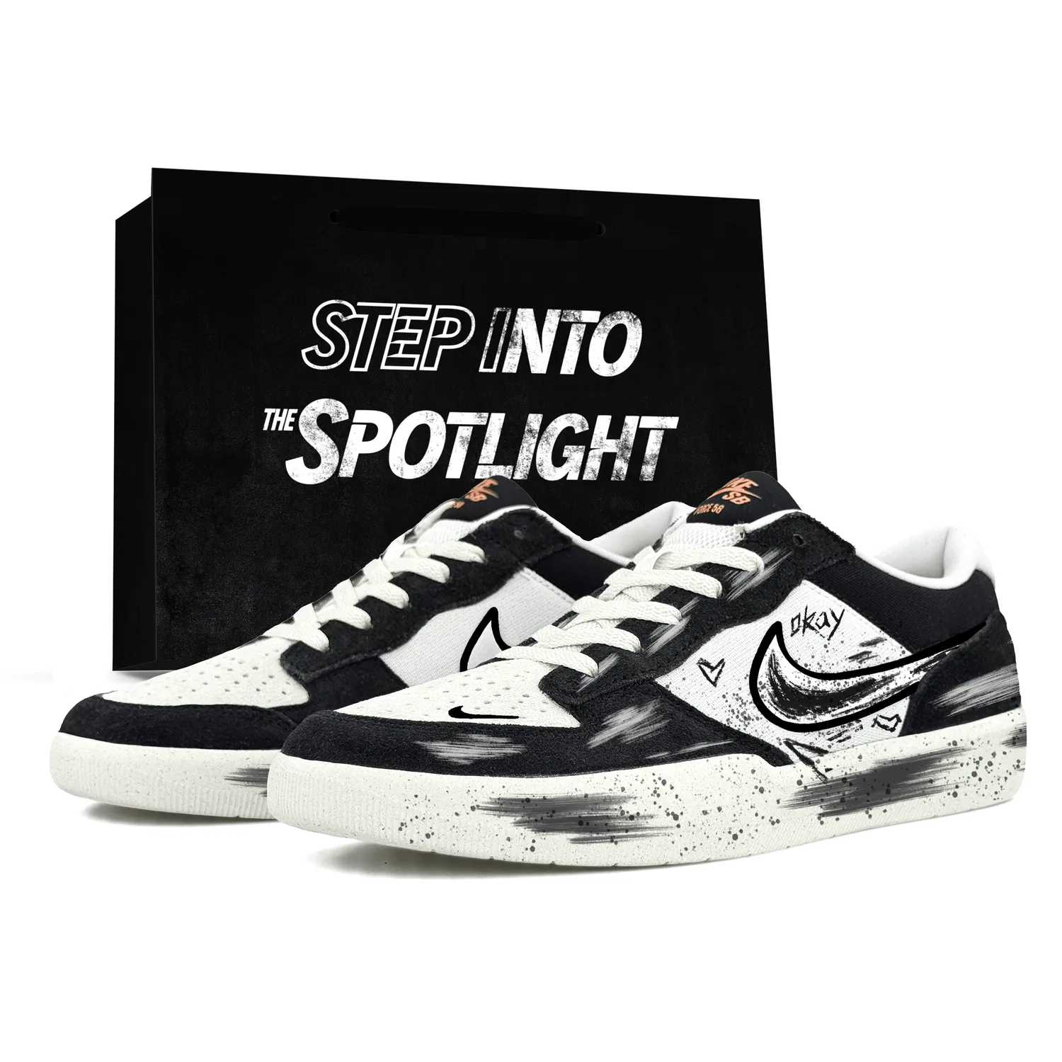 Скейтбордические кроссовки Nike SB Force 58 Black