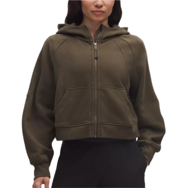 

Куртка Scuba Series для женщин Lululemon, оливковый зеленый/ovbr