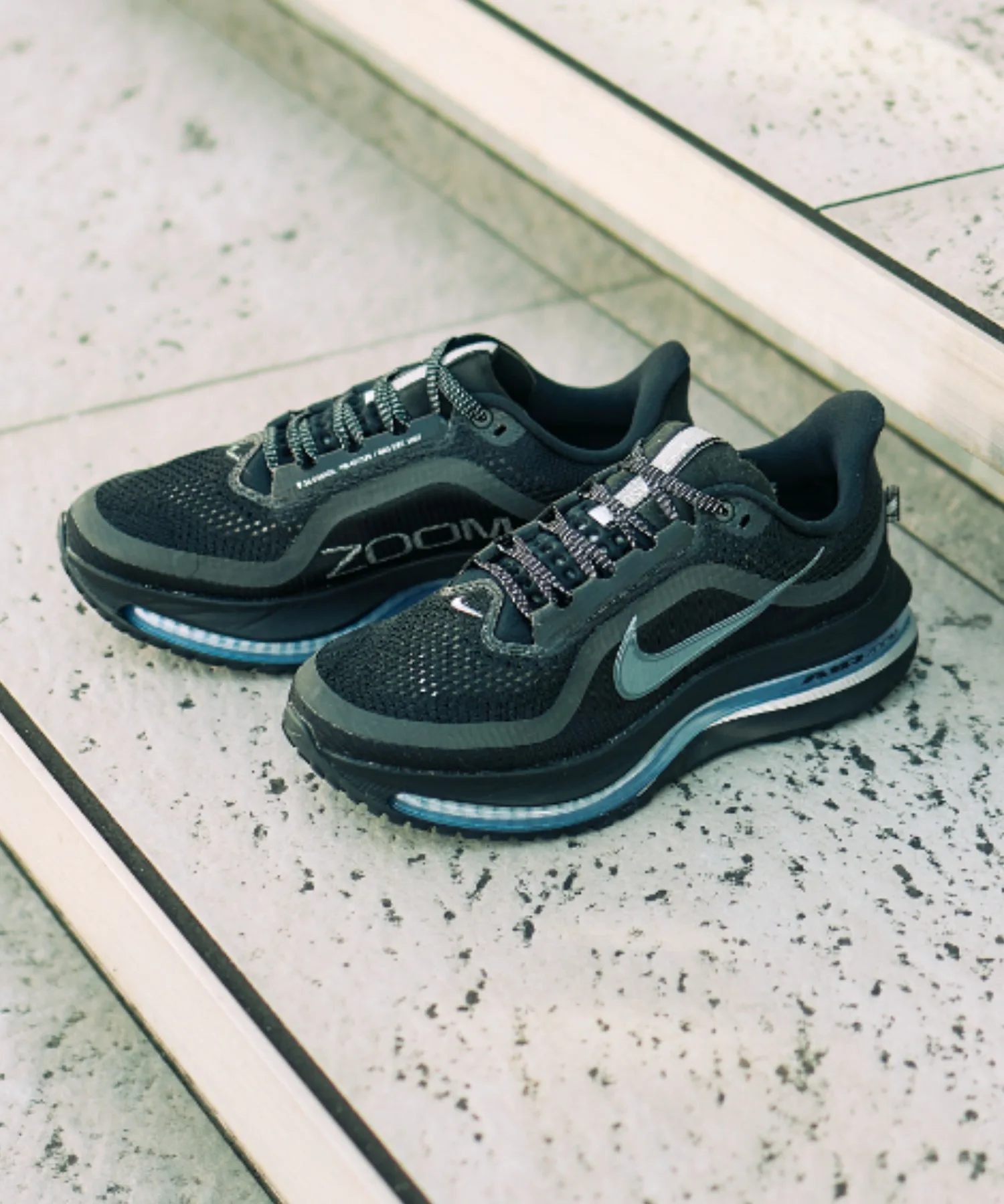 Мужские кроссовки с технологией ZoomX и Air Zoom Nike Pegasus Premium HQ2592-005 чёрные — фото 2