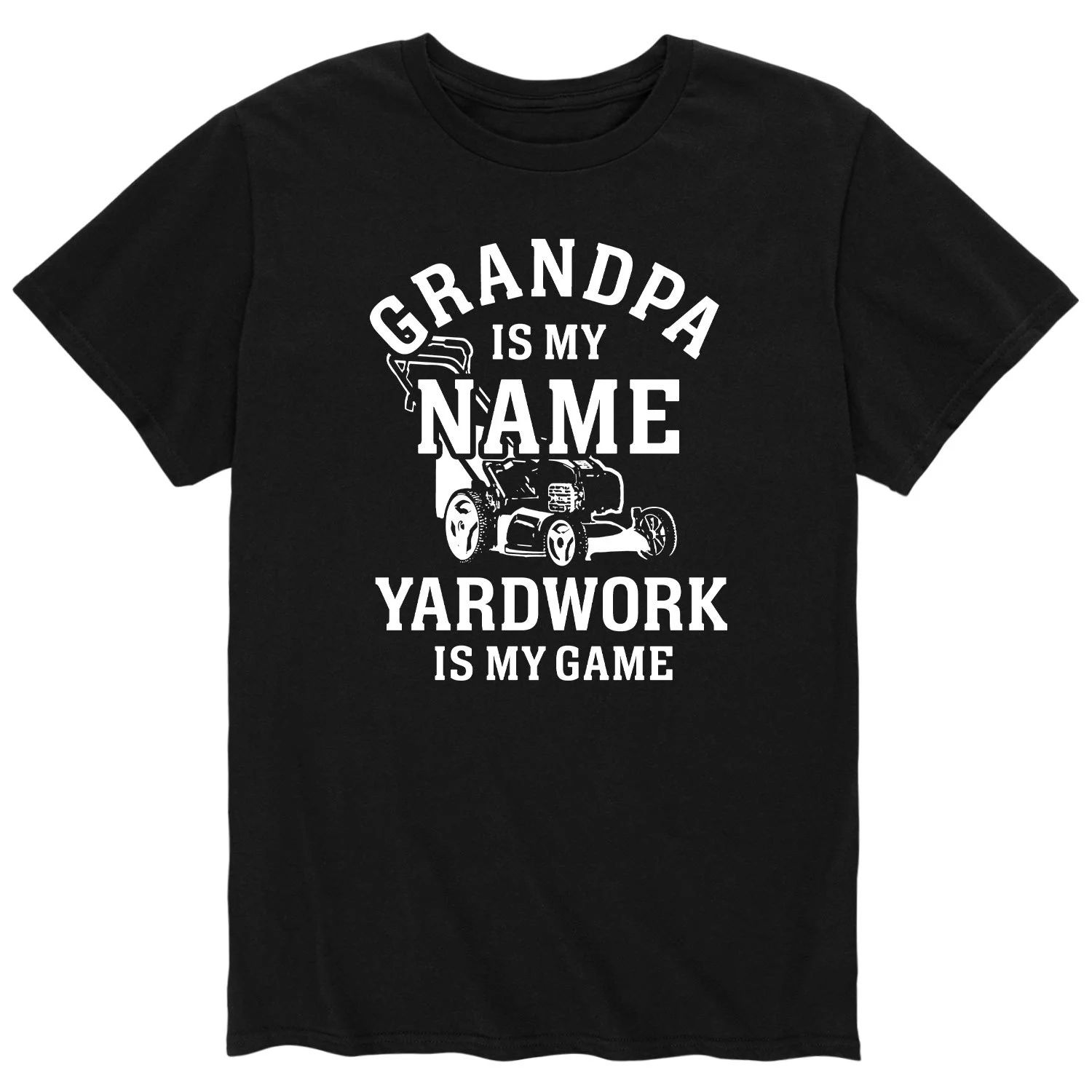 

Мужская футболка Grandpa Name Yard Work Game Tee Licensed Character