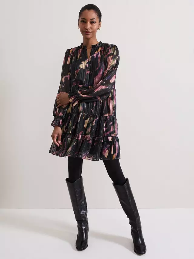 

Платье Phase Eight Martina, цвет black/multi