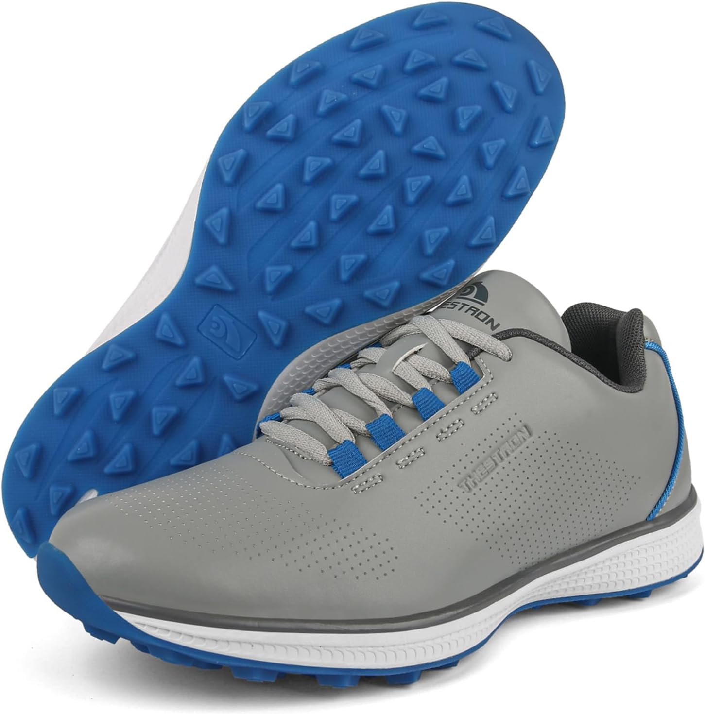 

Профессиональные мужские кроссовки для гольфа Sipkeless, легкая обувь для ходьбы Zakey, серый