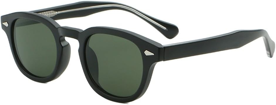 

Ацетатные модные солнцезащитные очки в стиле ретро для женщин, женские солнцезащитные очки для мужчин с защитой от УФ-излучения UV400, коричневые, серые, унисекс WNCKSQ, Black With Green