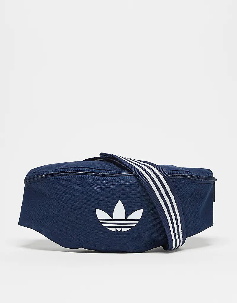 

Темно-синяя поясная сумка adidas Originals Adicolor