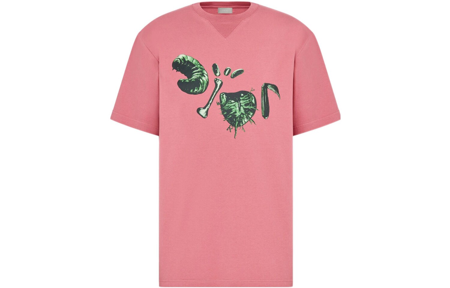 

Travis Scott Quarterly New Products Футболка мужская розовая Dior, розовый