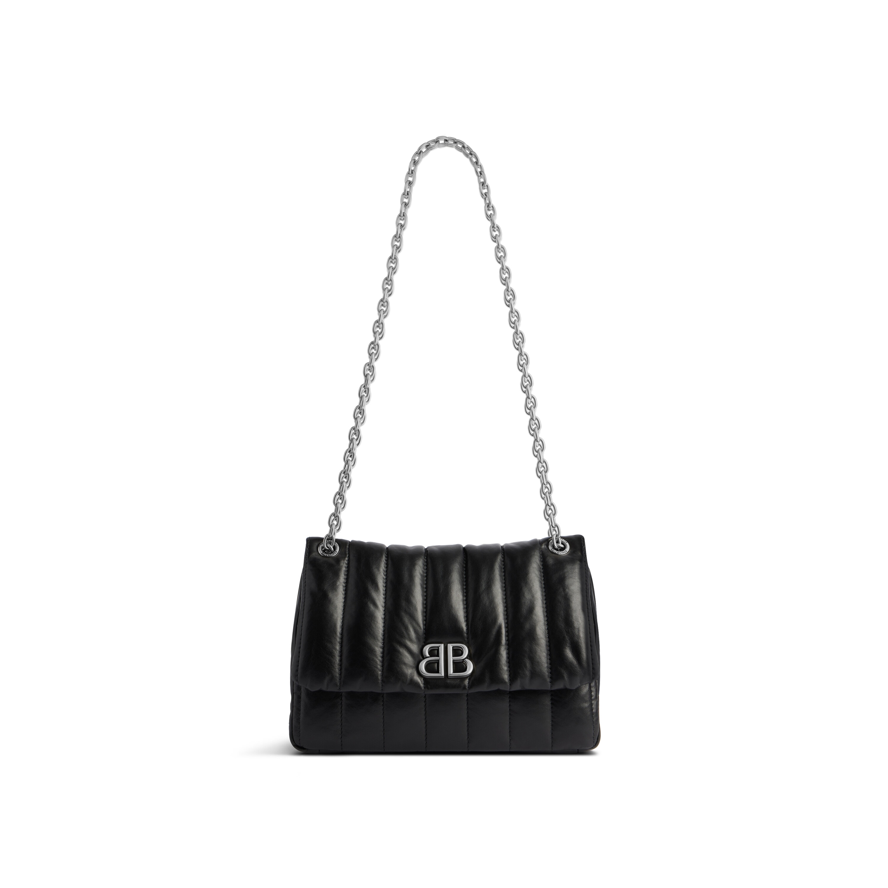 

Мини-сумка Monaco стеганая BALENCIAGA, черный