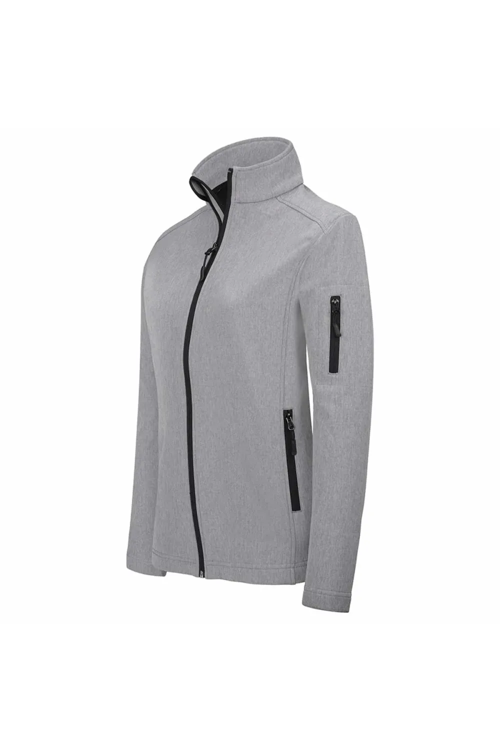 

Современная трехслойная куртка Softshell Performance Kariban, серый