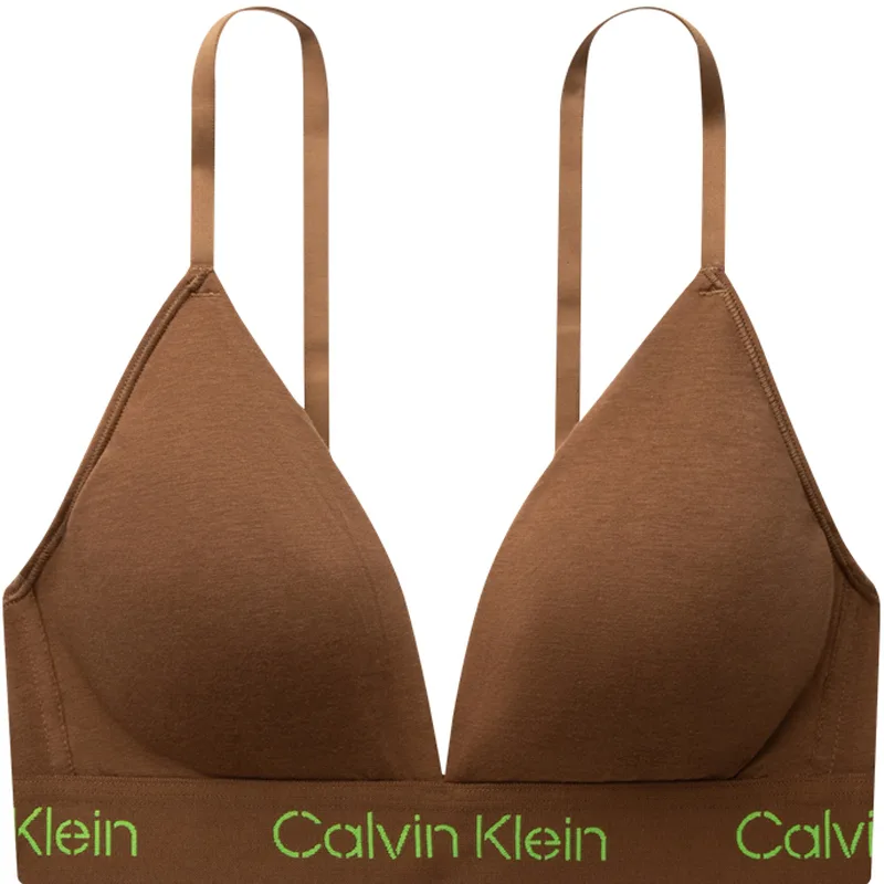 Calvin Klein Бюстгальтер женский кофейно-коричневый