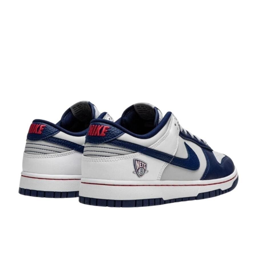 NIKE Кроссовки Dunk Low НБА 75-я годовщина Brooklyn Nets — фото 3
