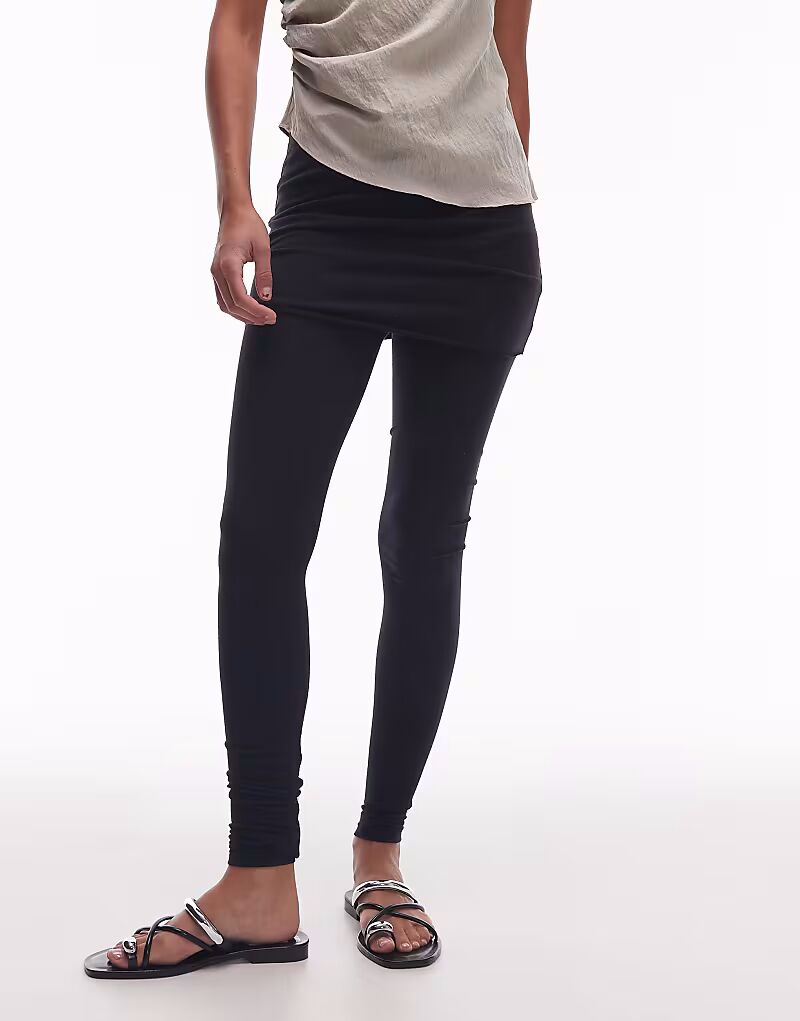 

Леггинсы Raffi с защипом на талии, черного цвета Allsaints