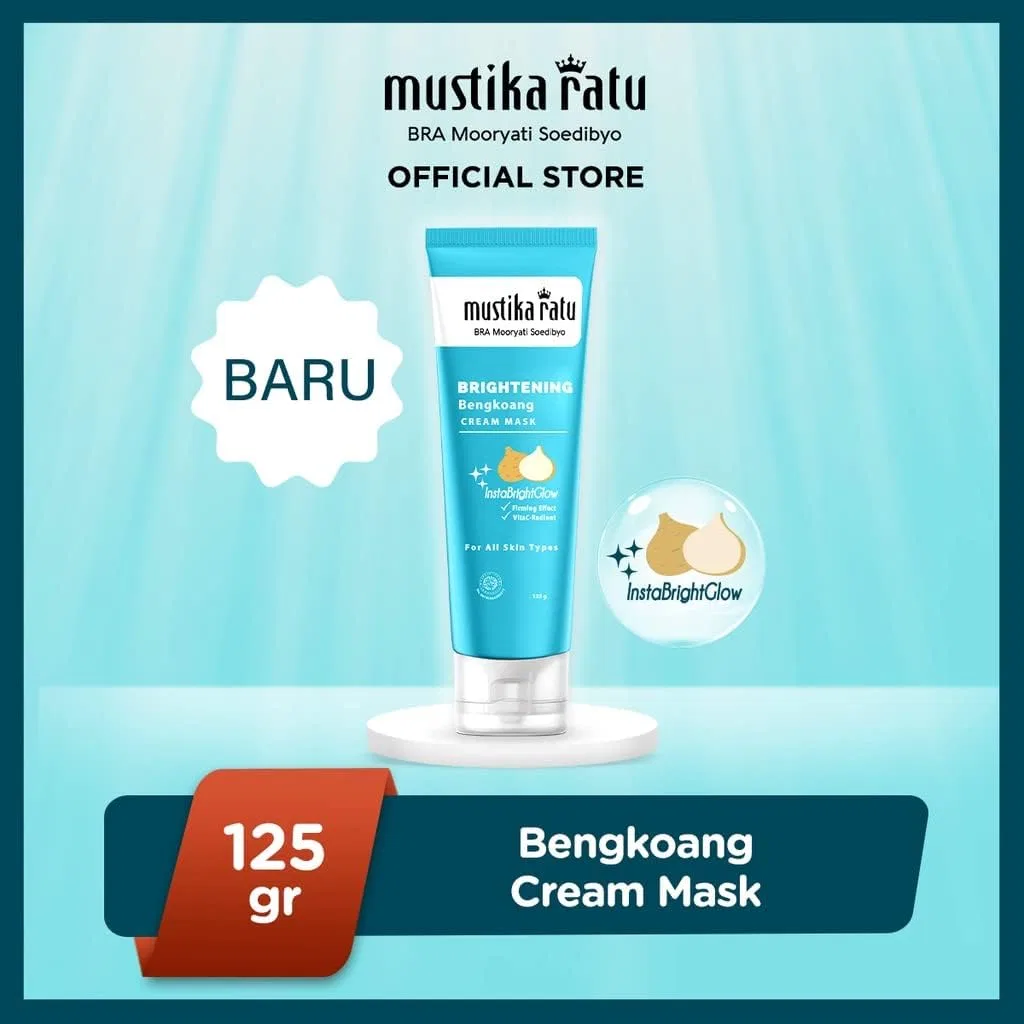 Маска для лица Mustika Ratu (Mustika Ratu) — Осветляющая Brightening Bengkoang Series, 125 г