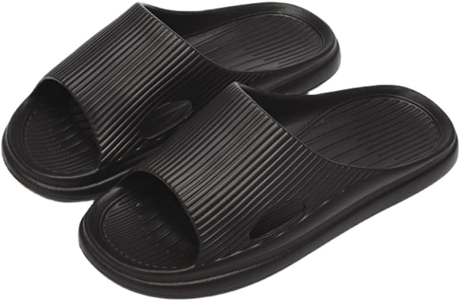 

Душевые тапочки Cliont для женщин и мужчин, шлепанцы для душа, для бассейна, нескользящие, для ванной, летние пляжные обувь, черный