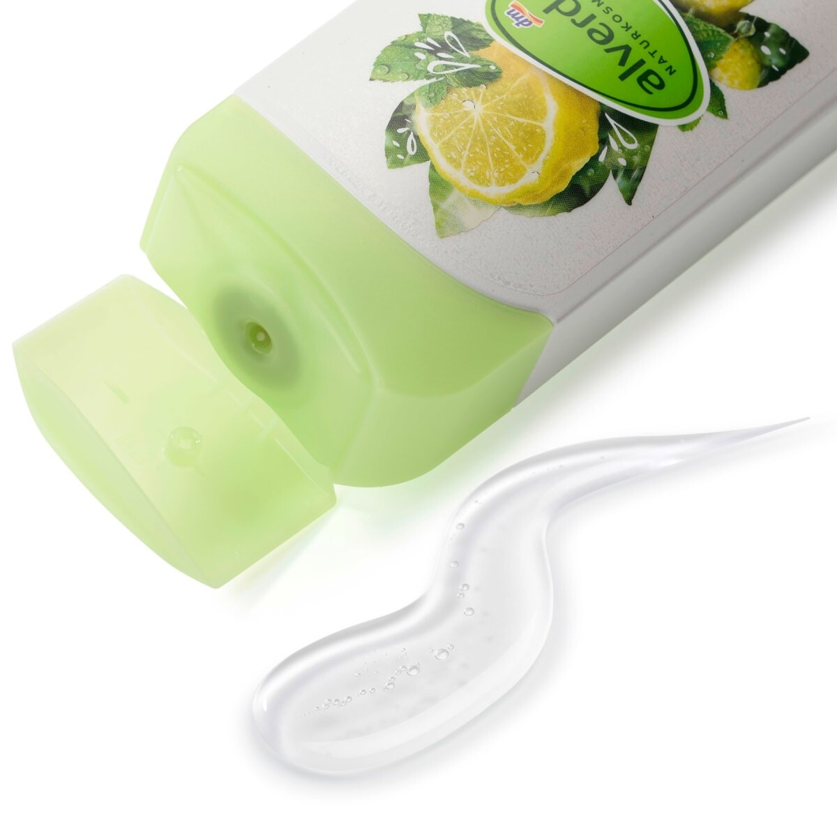 Гель для душа Time for Happiness Organic Mint Organic Bergamot 250мл alverde NATURKOSMETIK — фото 3