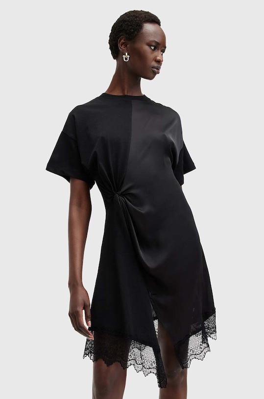 

Платье Lana Lace Dress Allsaints, черный
