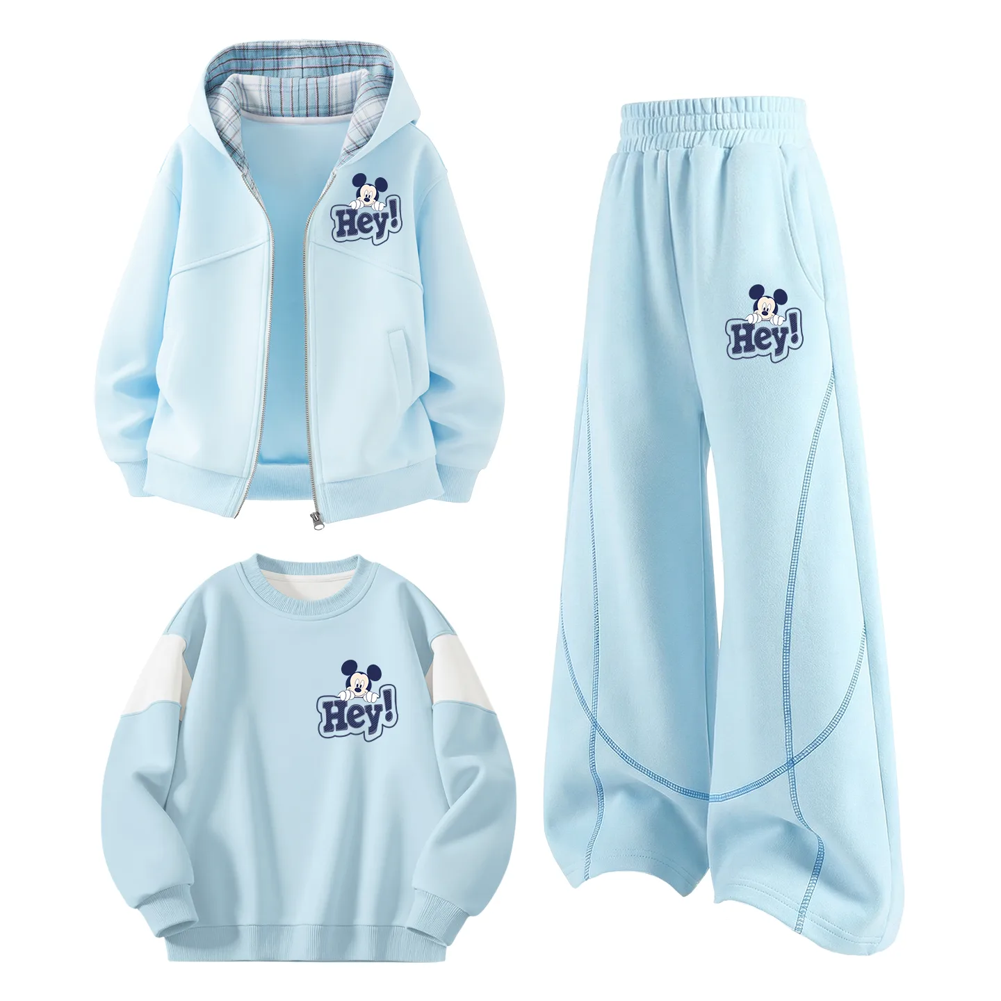 Детский спортивный комплект из 3 предметов Disney, Dihei Mickey K Pudding Blue+Dihei Mickey K Pudding Blue+Dihei Mickey K Pudding Blue