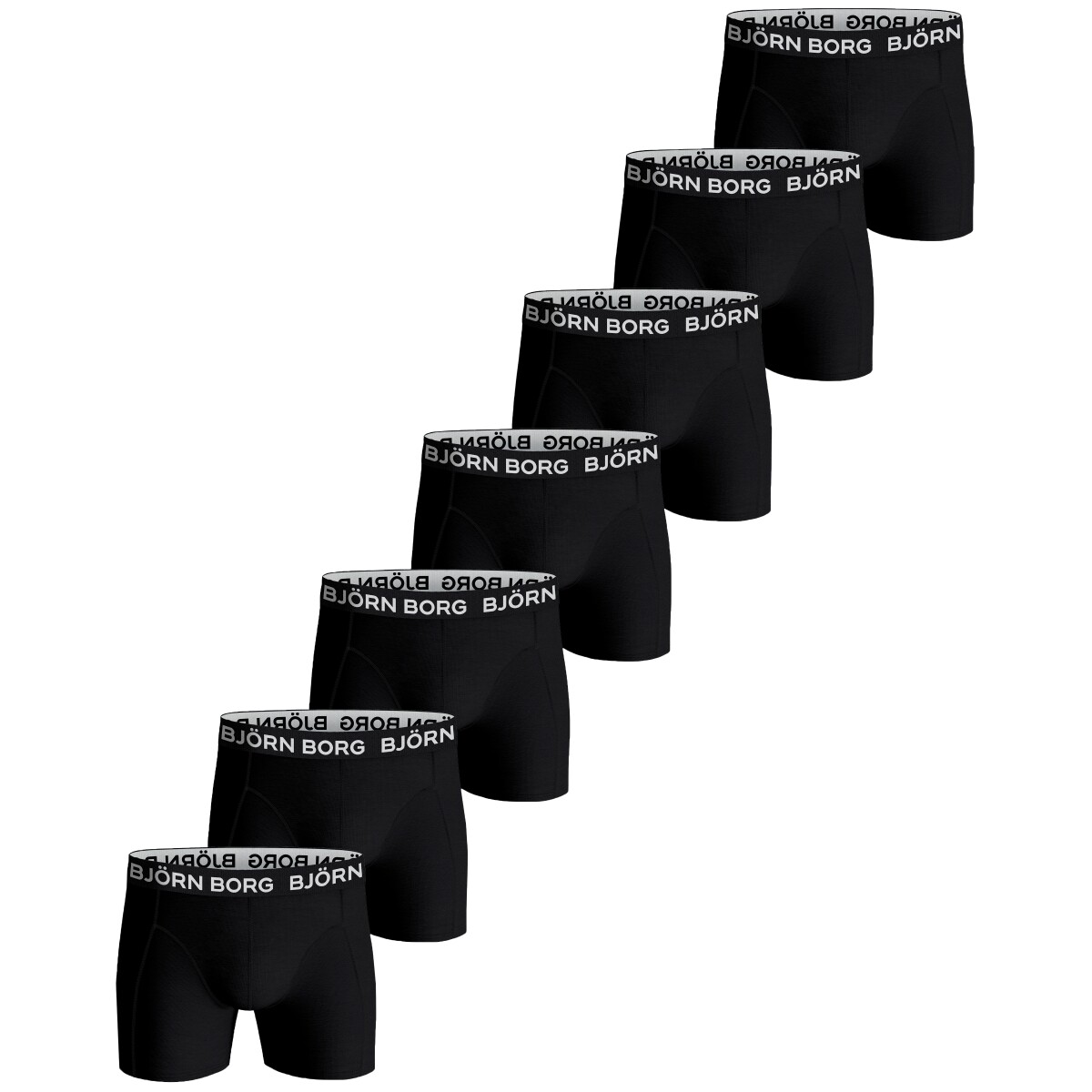 

Боксеры Björn Borg Boxershorts Essential Boxer 7 шт, черный