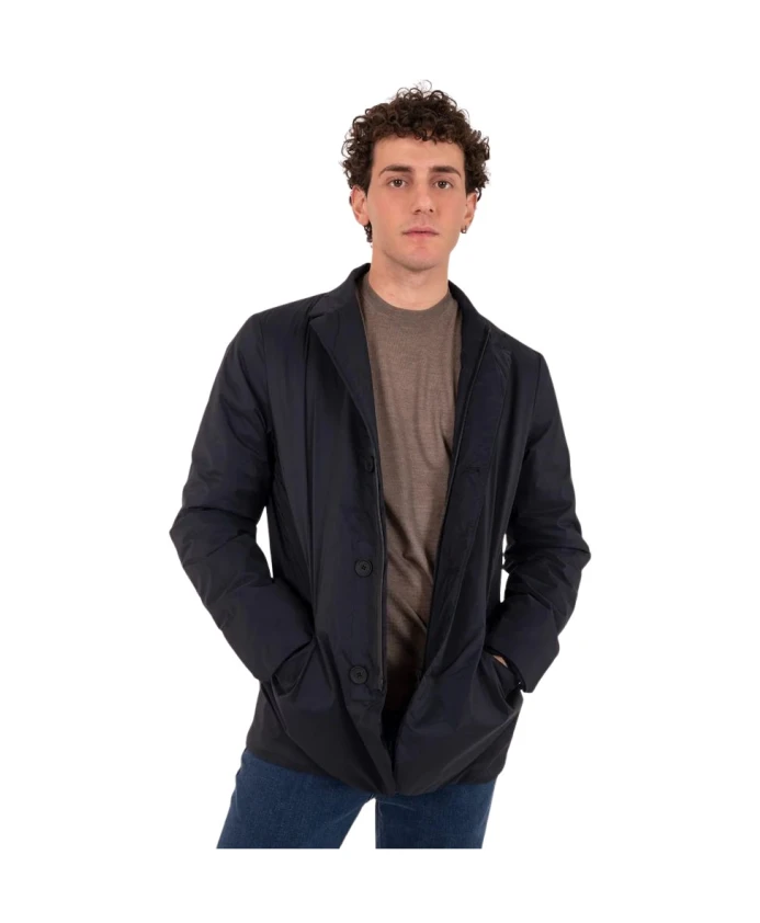 

Синяя куртка из полиэстера с теплоизоляцией People Of Shibuya, синий