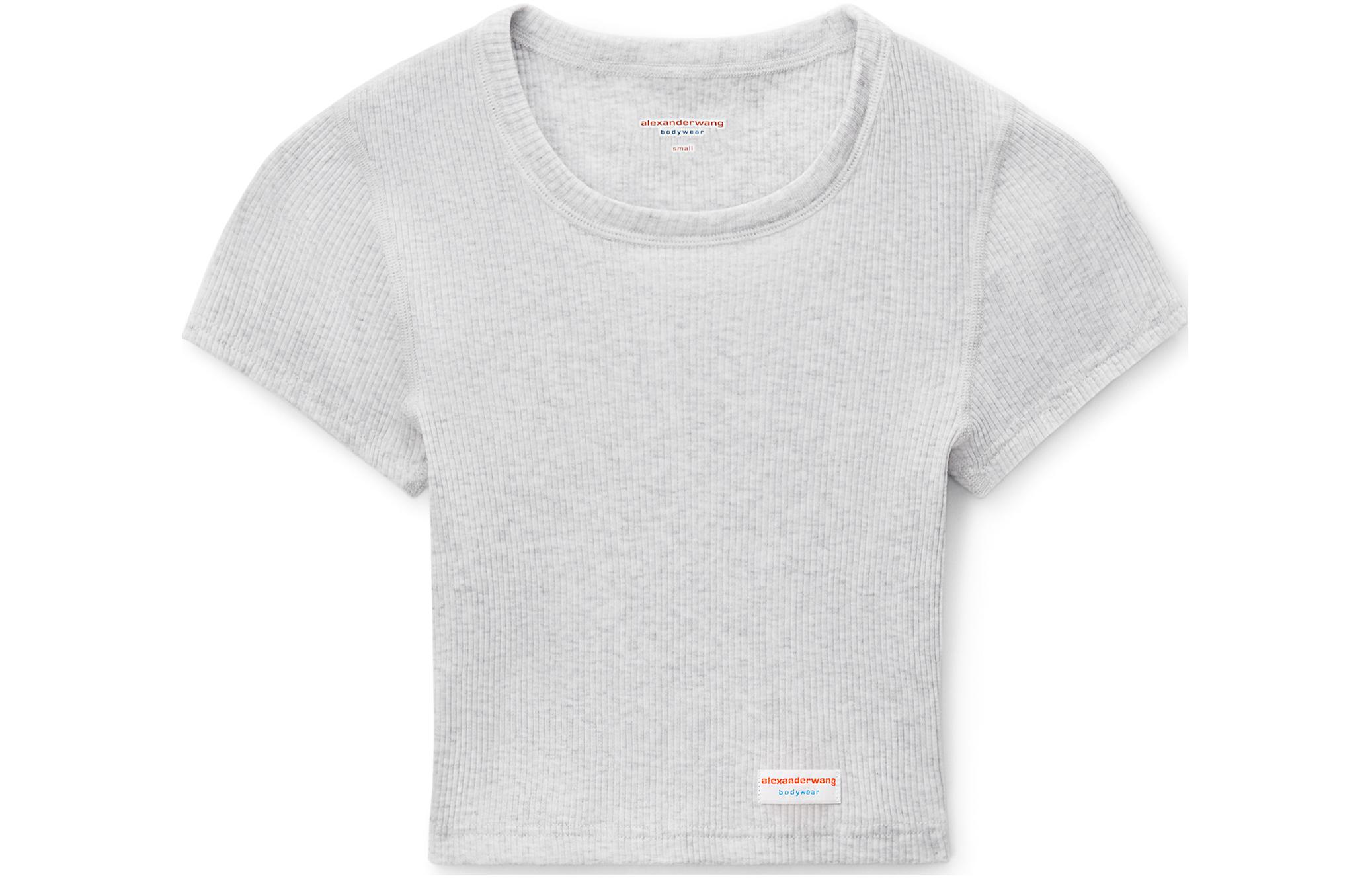 

Футболка SS22 женская серая Alexander Wang, серый