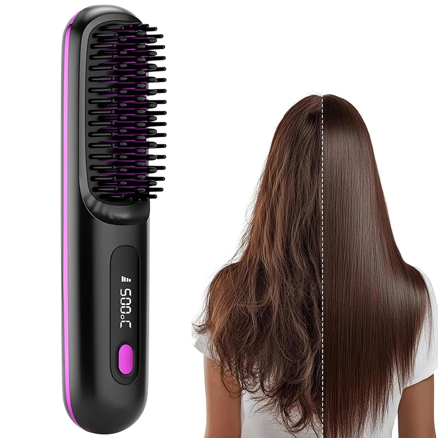 Беспроводная электрическая расческа-выпрямитель Go Brush Pro Xuduoo