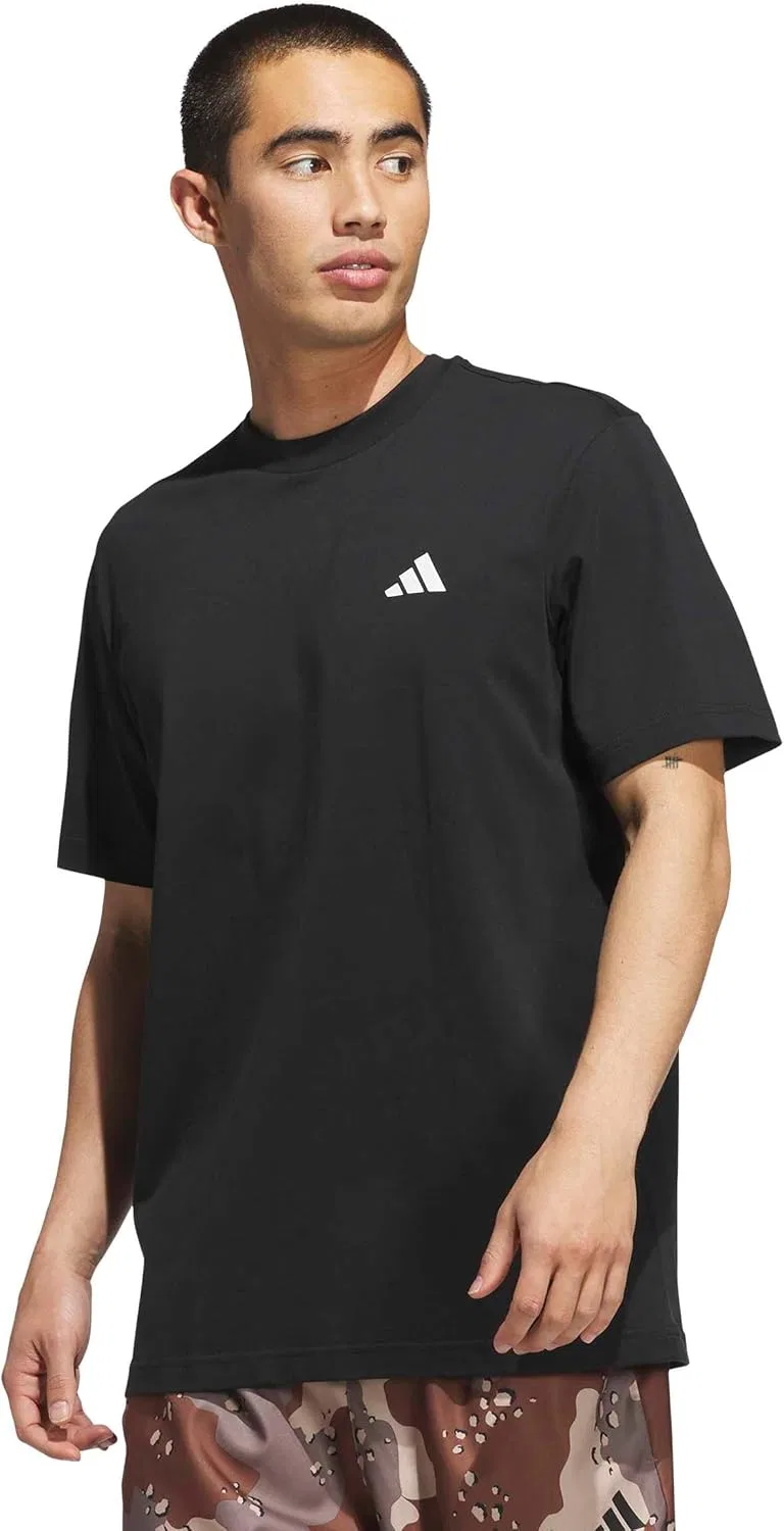 Футболка баскетбольная adidas, Black/White