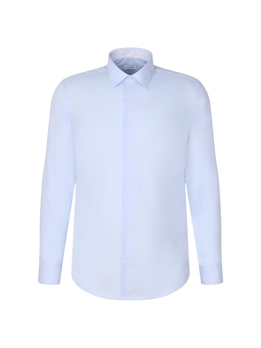 

Рубашка делового кроя Slim Fit SEIDENSTICKER, светло-голубой