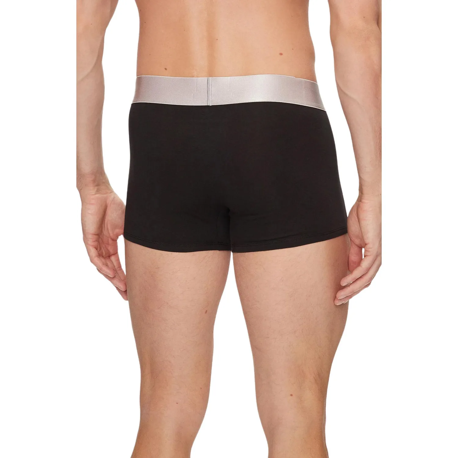 Трусы Trunk 3pk, 3 шт, мужские, европейская версия Calvin Klein, 3 Pack (Green+Black+Gray) — фото 3