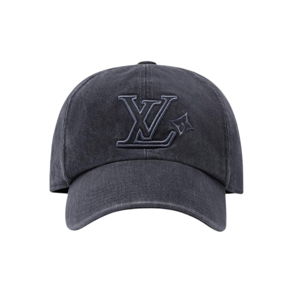 

Хлопковая бейсболка мужская charcoal gray LOUIS VUITTON, Серый, Хлопковая бейсболка мужская charcoal gray LOUIS VUITTON