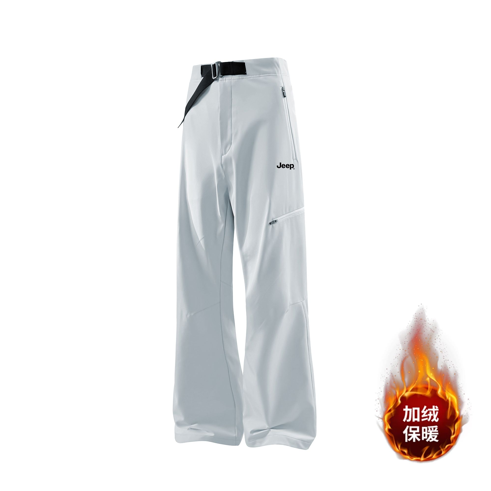 

Повседневные брюки Unisex Moderate Straight Fit Jeep, moonсветло-синий[fleece-lined]